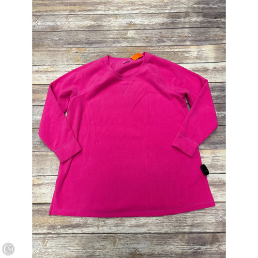 Athletic Fleece By Danskin In Pink, Size: Xl