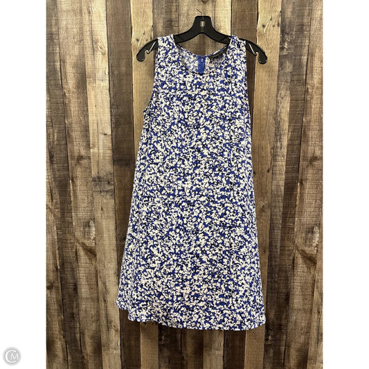 Dress Casual Midi By Halogen In Blue, Size: Xs