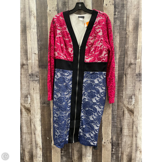 Dress Party Midi By Venus In Multi-colored, Size: Xl