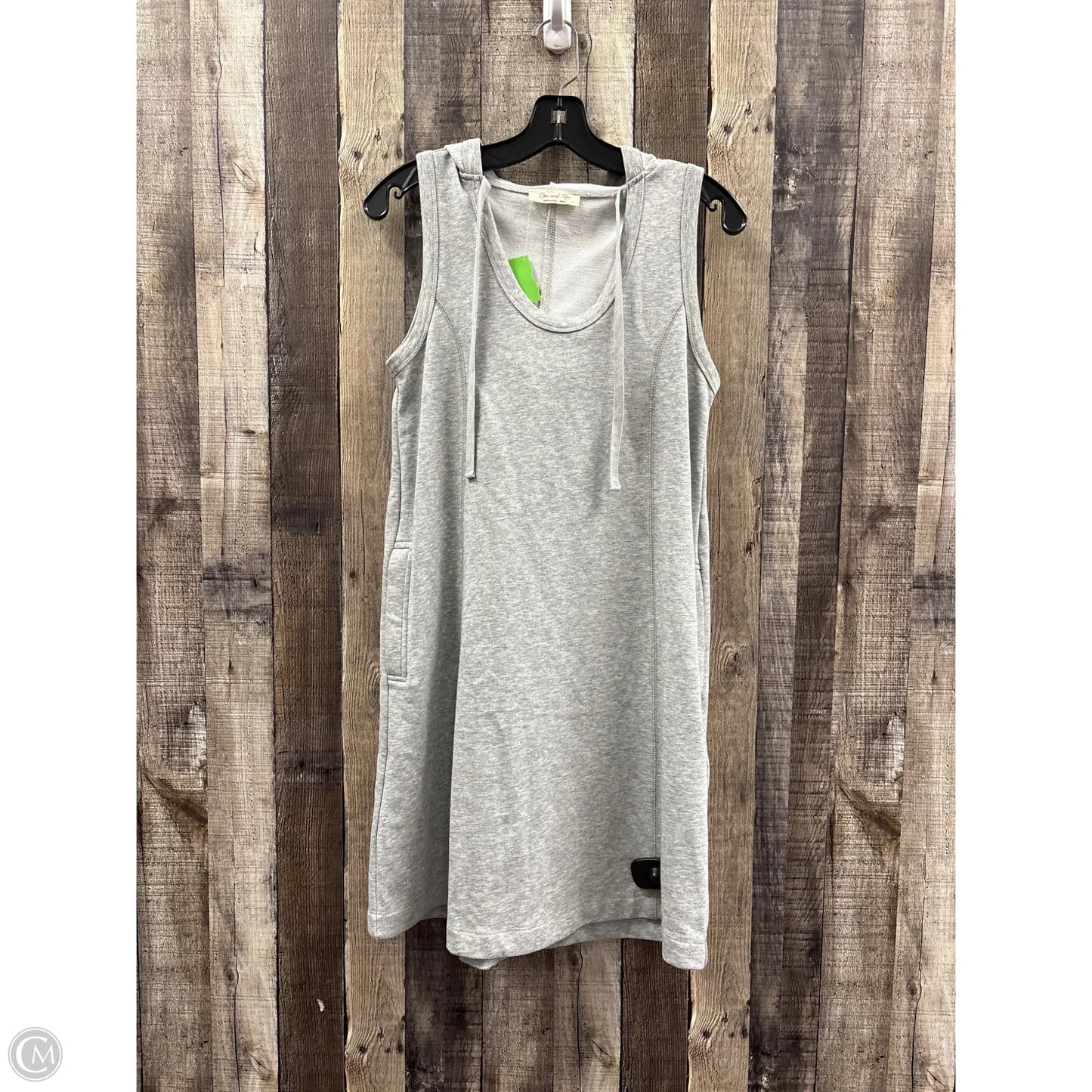 Dress Casual Midi By Doe & Rae In Grey, Size: S