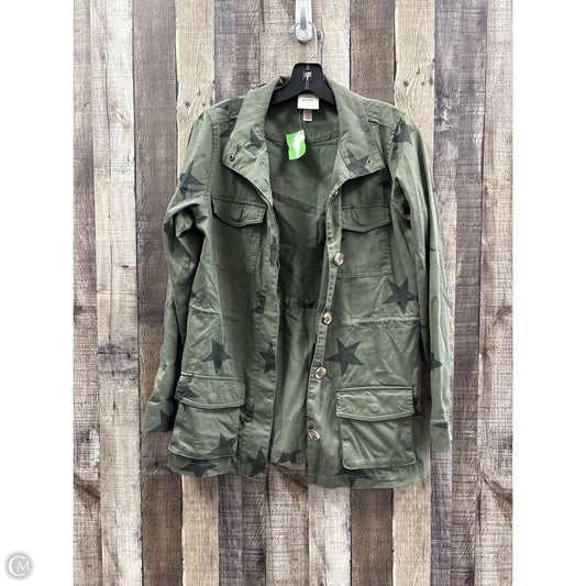 Jacket Utility By Knox Rose In Green, Size: S