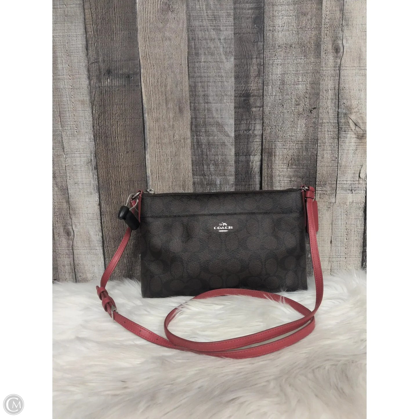 Handbag Designer By Coach, Size: Small