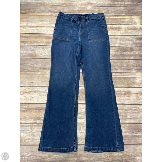 Jeans Straight By Calvin Klein In Blue, Size: 12