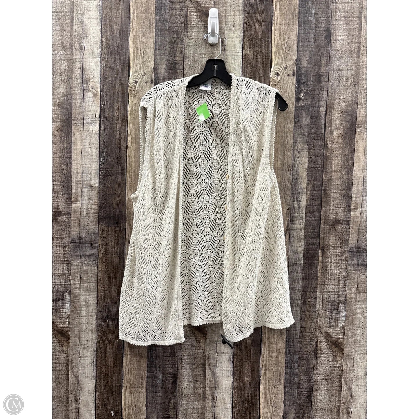 Cardigan By Cme In Cream, Size: M