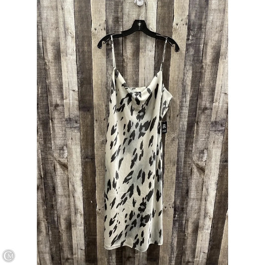 Dress Casual Maxi By Express In Grey, Size: Xl