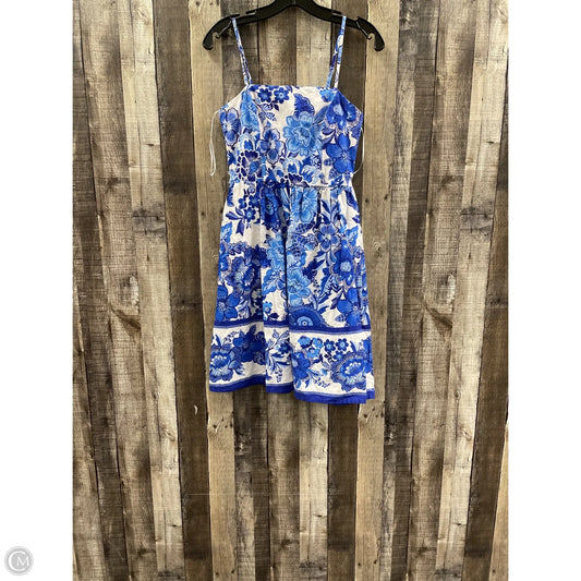 Dress Casual Midi By Joie In Blue, Size: 4