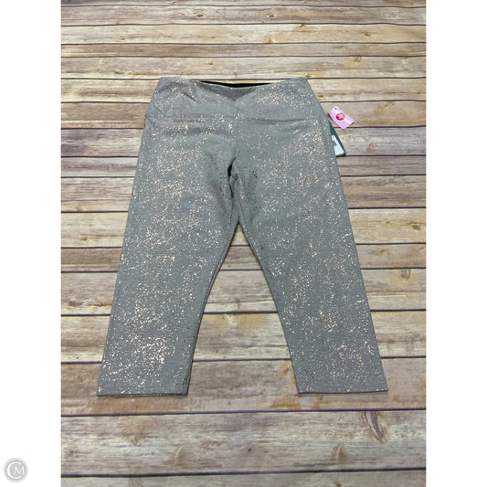 Athletic Leggings By Lysse In Grey, Size: M