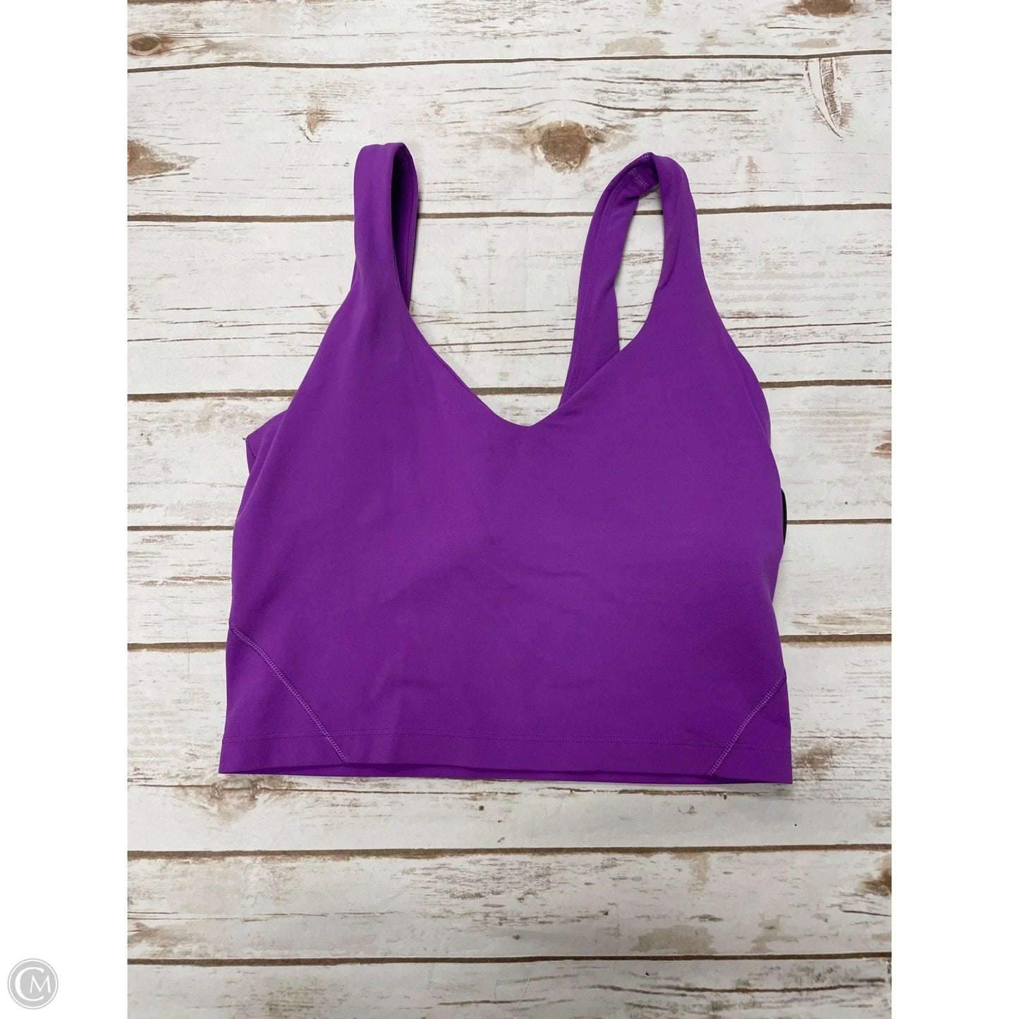 Athletic Tank Top By Lululemon In Purple, Size: 4