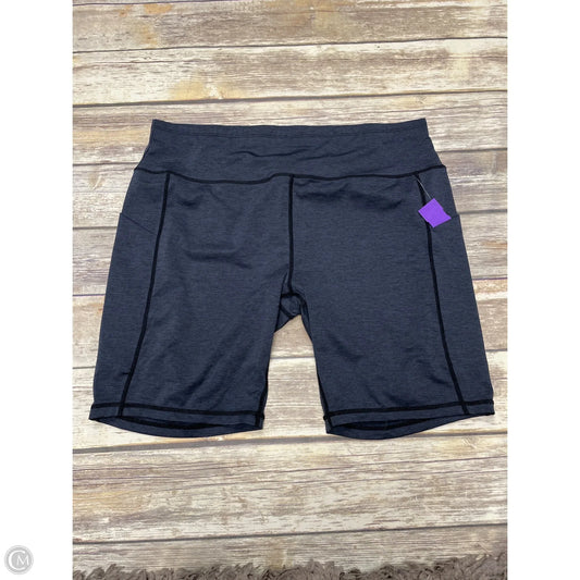 Athletic Shorts By Cme In Blue, Size: 3x