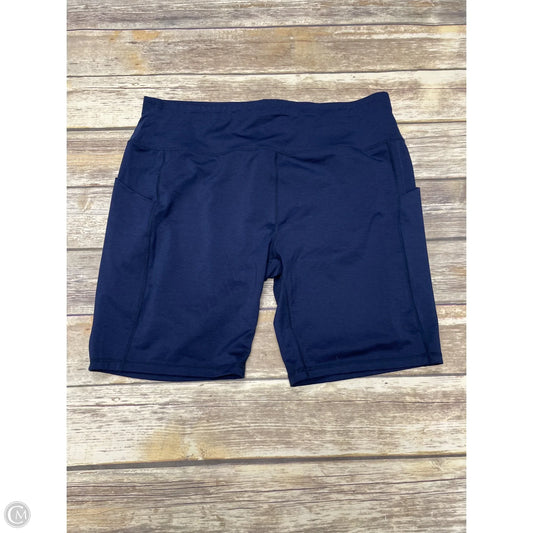 Athletic Shorts By Cme In Blue, Size: 3x