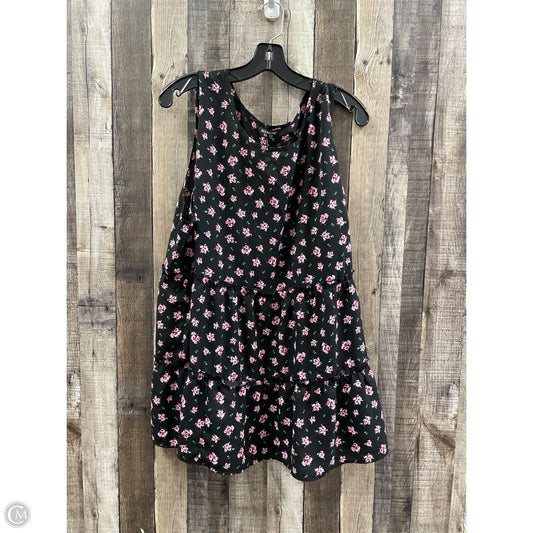 Top Sleeveless By Bloomchic In Floral Print, Size: 4x