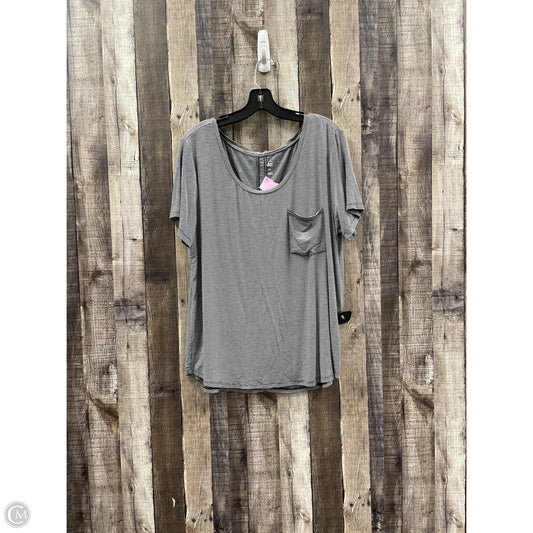 Top Short Sleeve By Dip In Striped Pattern, Size: Xl