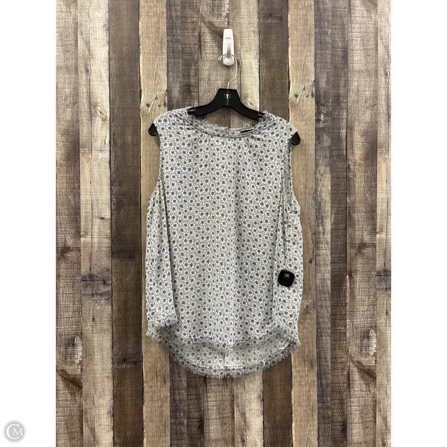 Top Sleeveless By Who What Wear In Floral Print, Size: Xl
