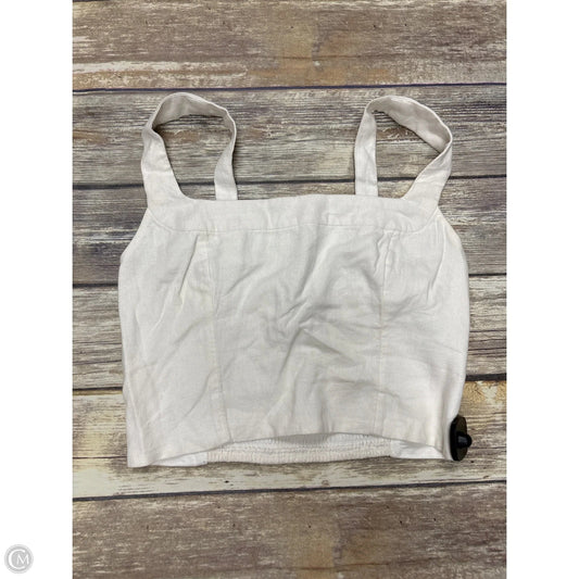 Top Sleeveless By Abercrombie And Fitch In White, Size: M