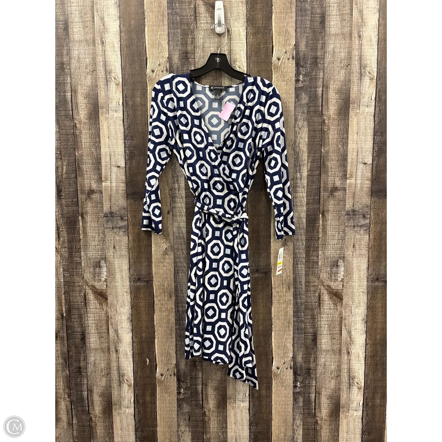 Dress Casual Midi By Inc In Blue, Size: M