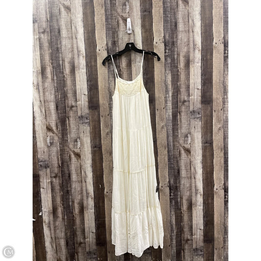 Dress Casual Maxi By Lc Lauren Conrad In Cream, Size: M
