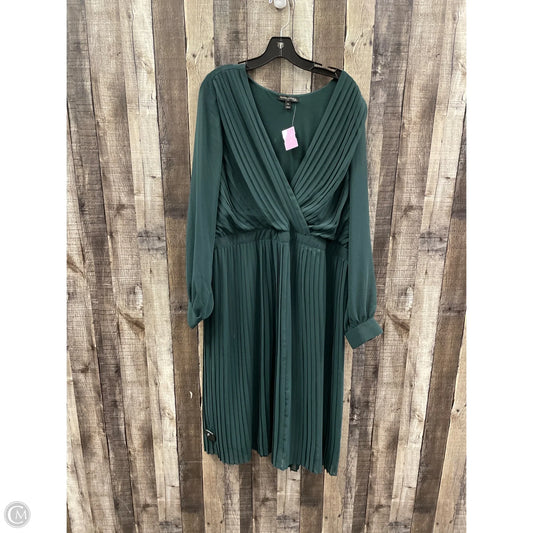 Dress Casual Maxi By Banana Republic In Green, Size: Xxl