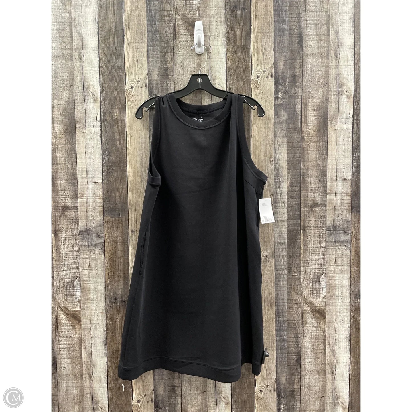 Athletic Dress By Tek Gear In Black, Size: Xl