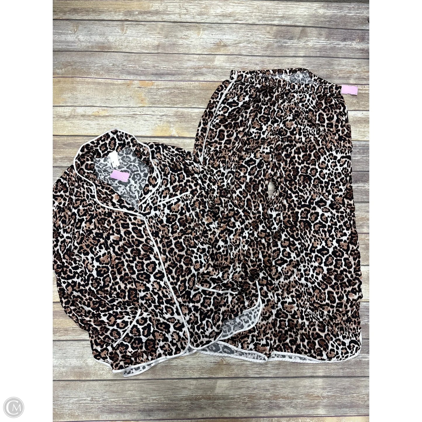 Pajamas 2pc By Aerie In Animal Print, Size: Xl