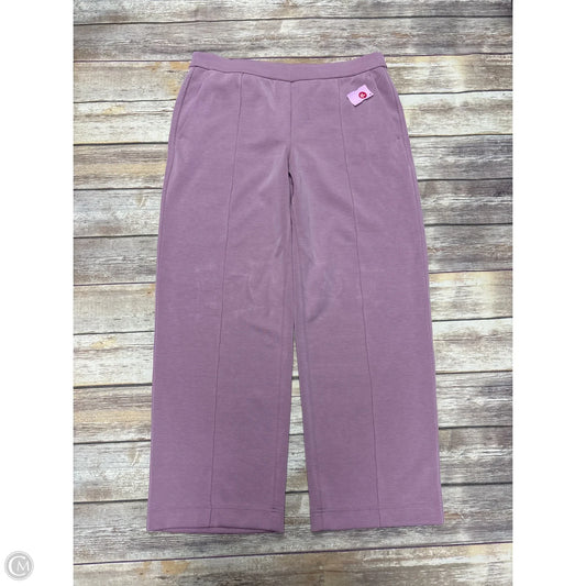 Athletic Pants By Lululemon In Pink, Size: Xl