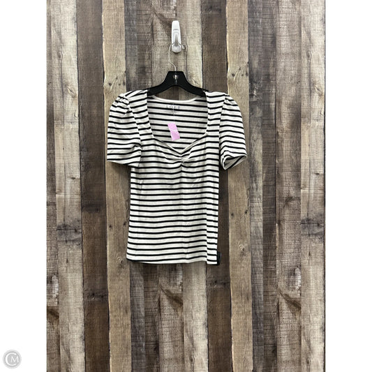 Top Sleeveless By Loft In Striped Pattern, Size: S