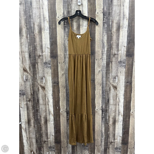 Dress Casual Maxi By Evereve In Green, Size: S