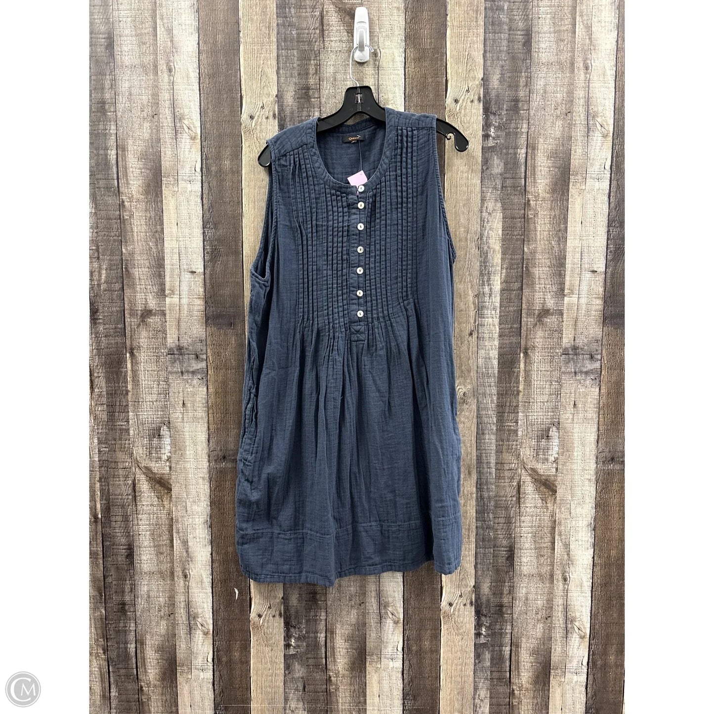 Dress Casual Short By Quince In Blue, Size: Xl