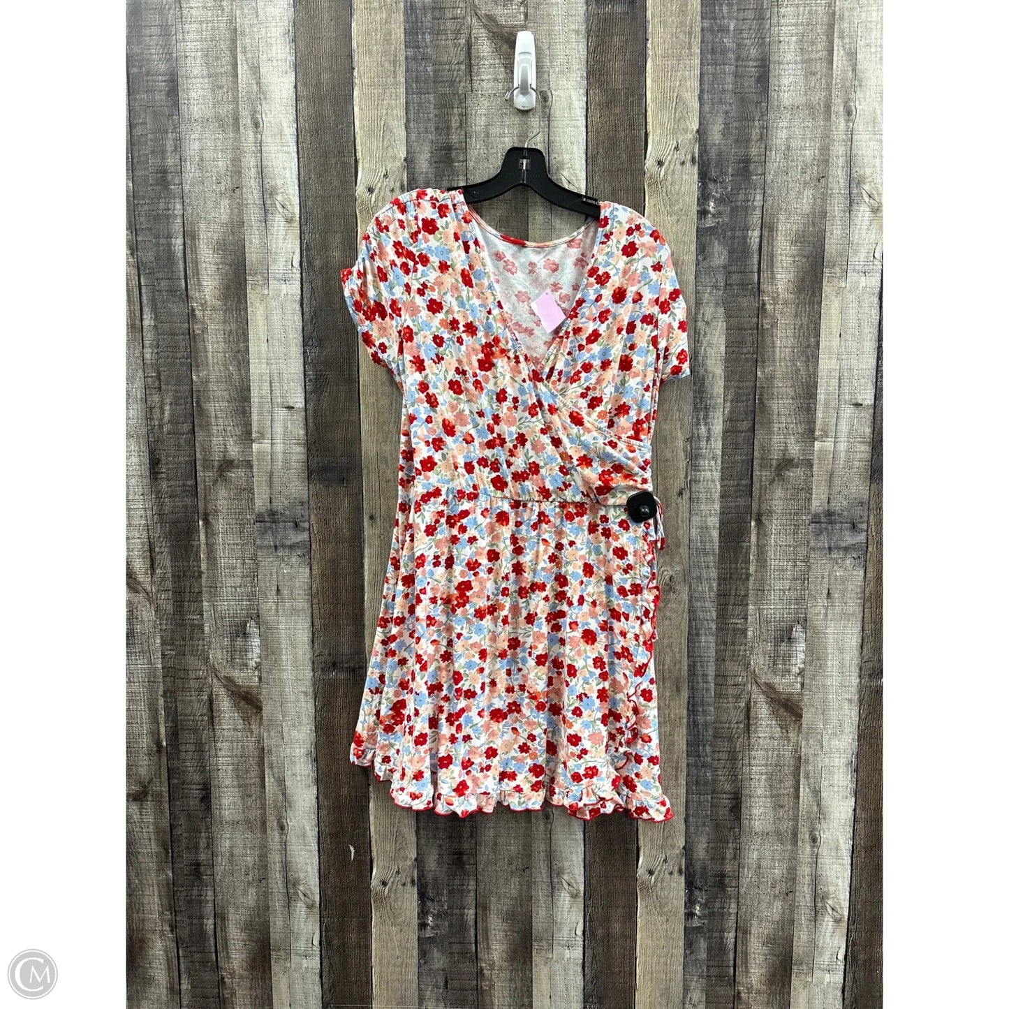 Dress Casual Short By Xhilaration In Floral Print, Size: Xxl