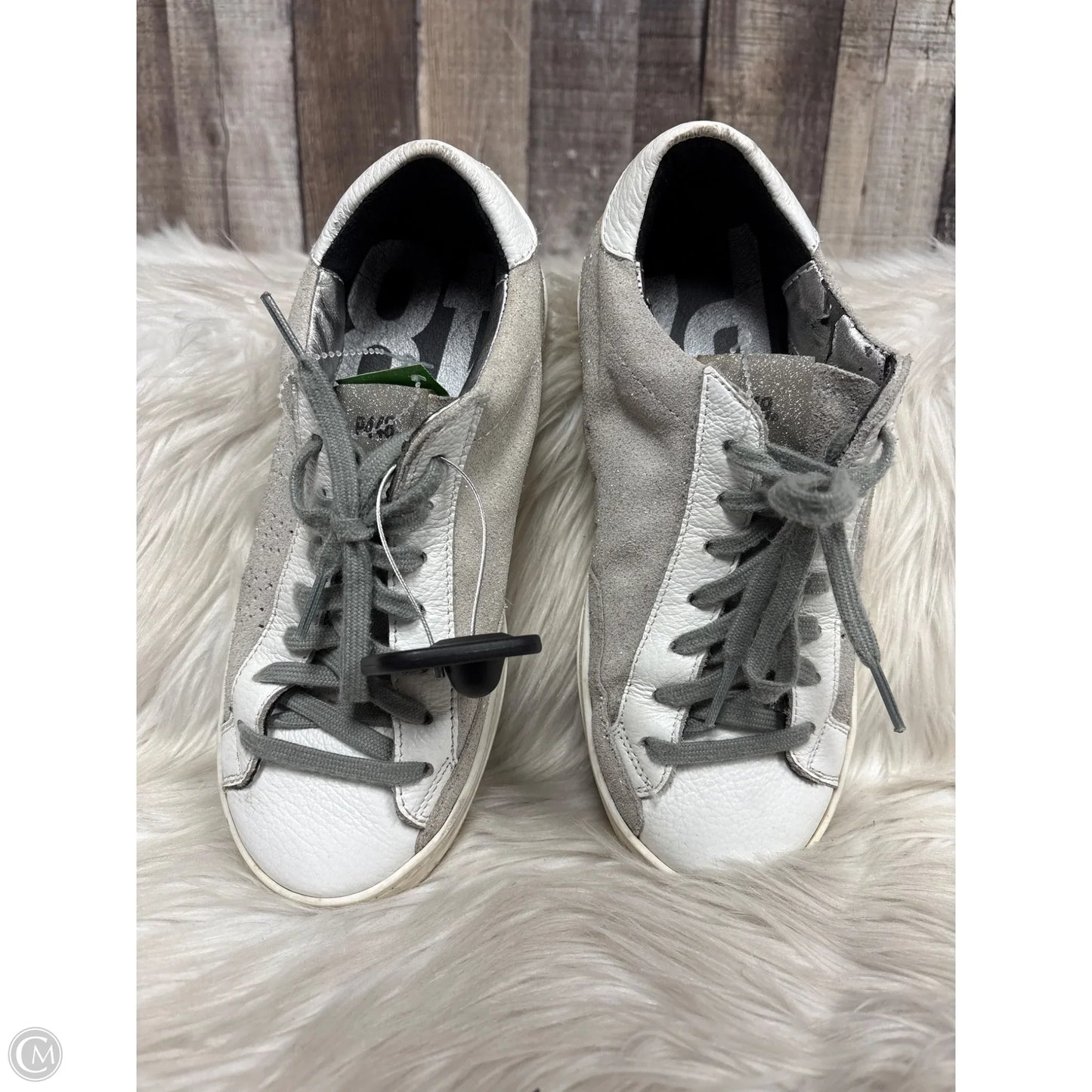 Shoes Athletic By P448 In Grey, Size: 6