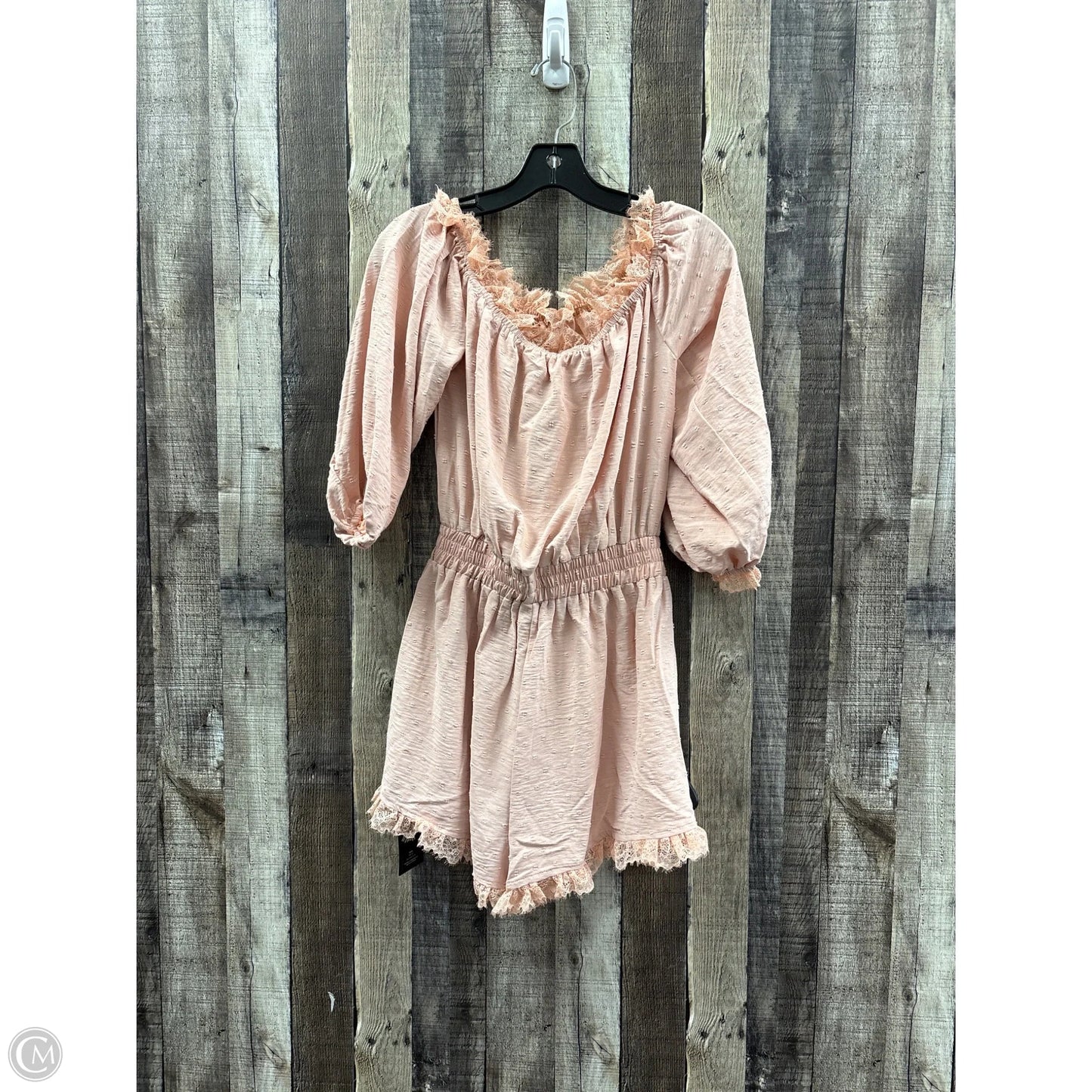 Romper By Cme In Pink, Size: S