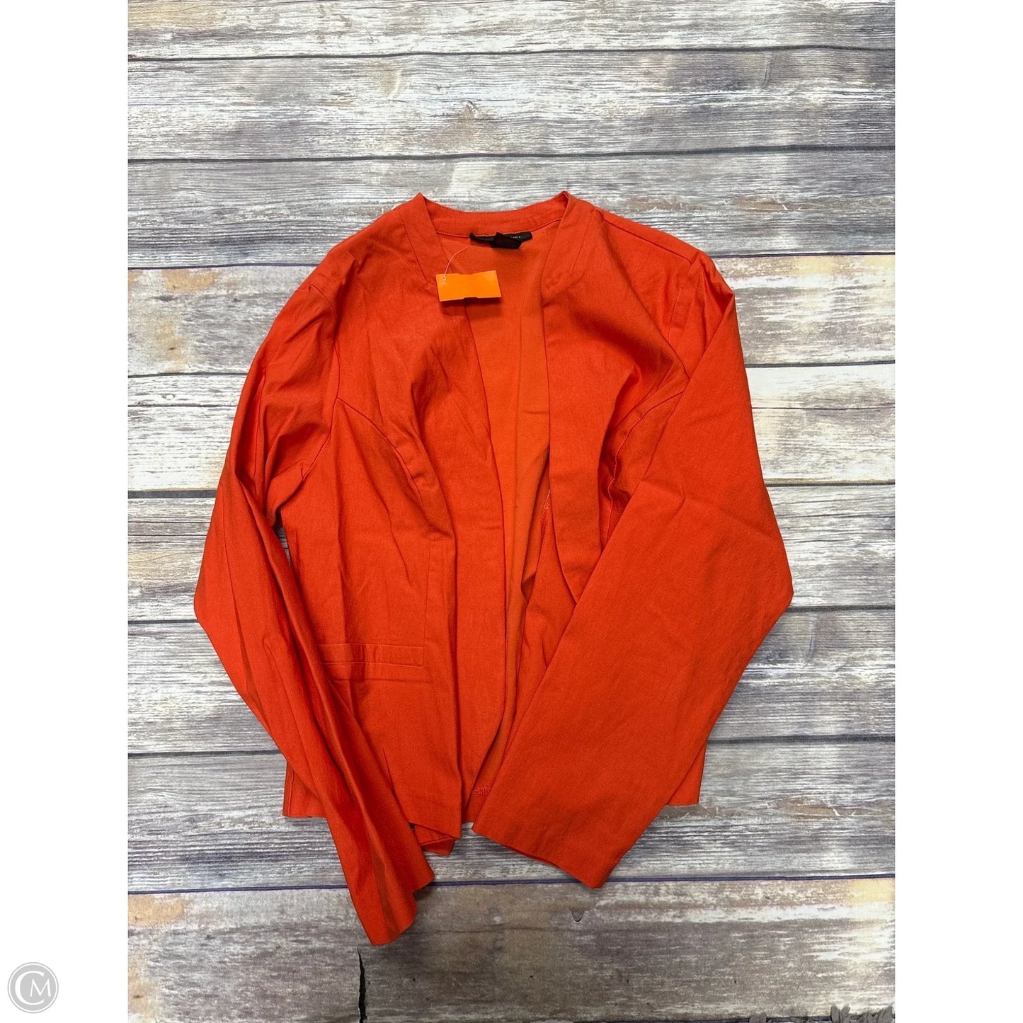 Blazer By Ashley Stewart In Orange, Size: L