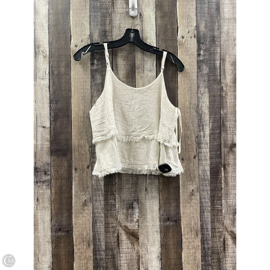 Tank Top By She + Sky In Brown, Size: L