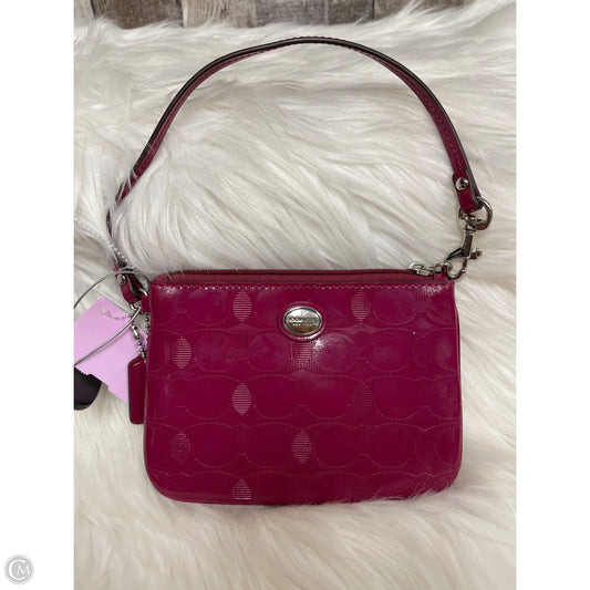 Wristlet Designer By Coach, Size: Small