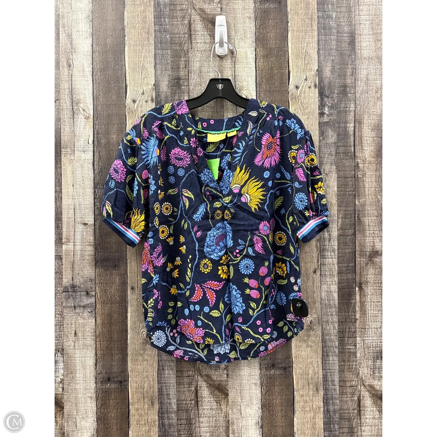 Top Short Sleeve By Maeve In Blue, Size: Xs