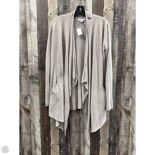 Sweater Cardigan By Barefoot Dreams In Grey, Size: S