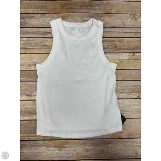Top Sleeveless Basic By Old Navy In White, Size: M