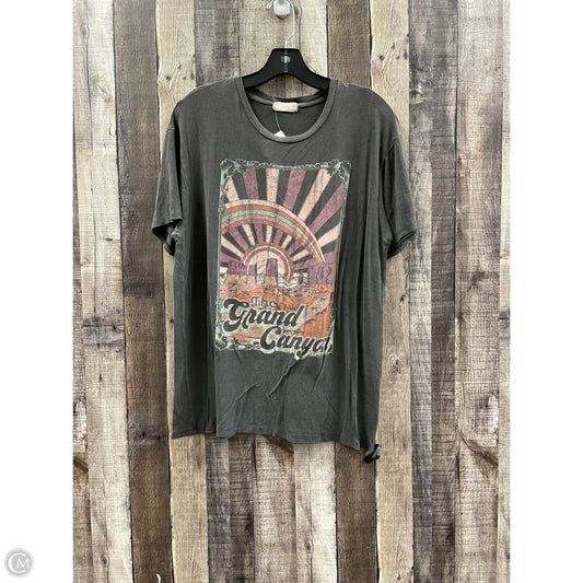 Top Short Sleeve By Altard State In Grey, Size: Xs