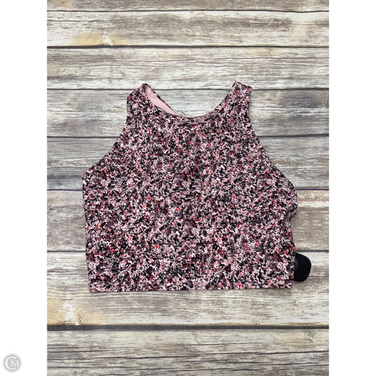 Athletic Tank Top By Athleta In Floral Print, Size: M
