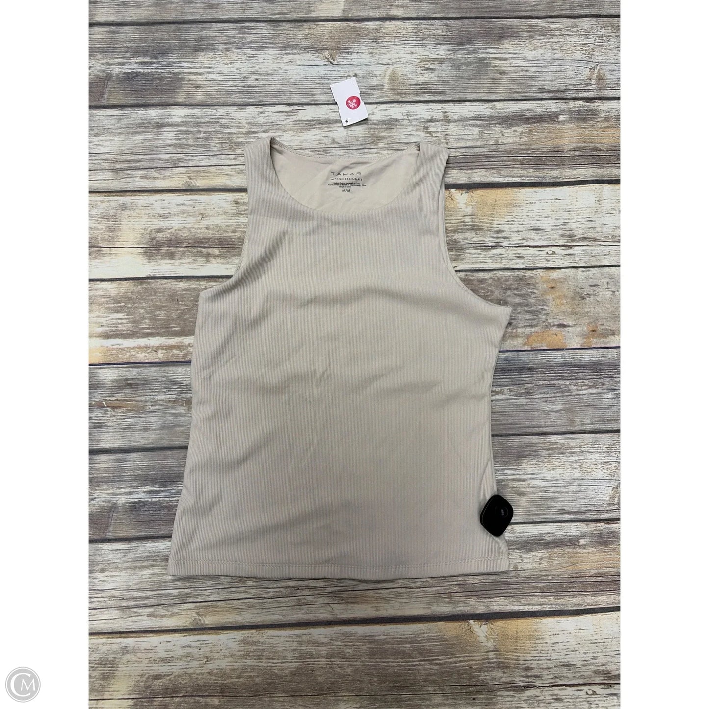 Tank Top By Tahari In Brown, Size: M