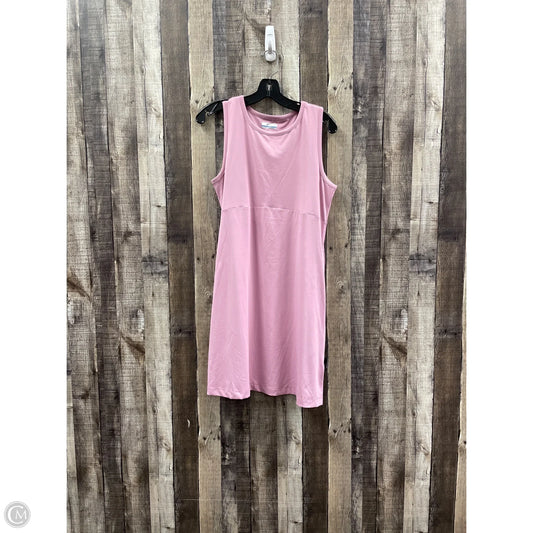 Athletic Dress By Columbia In Pink, Size: L