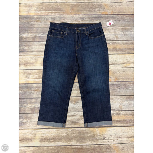 Capris By Levis In Blue Denim, Size: 8