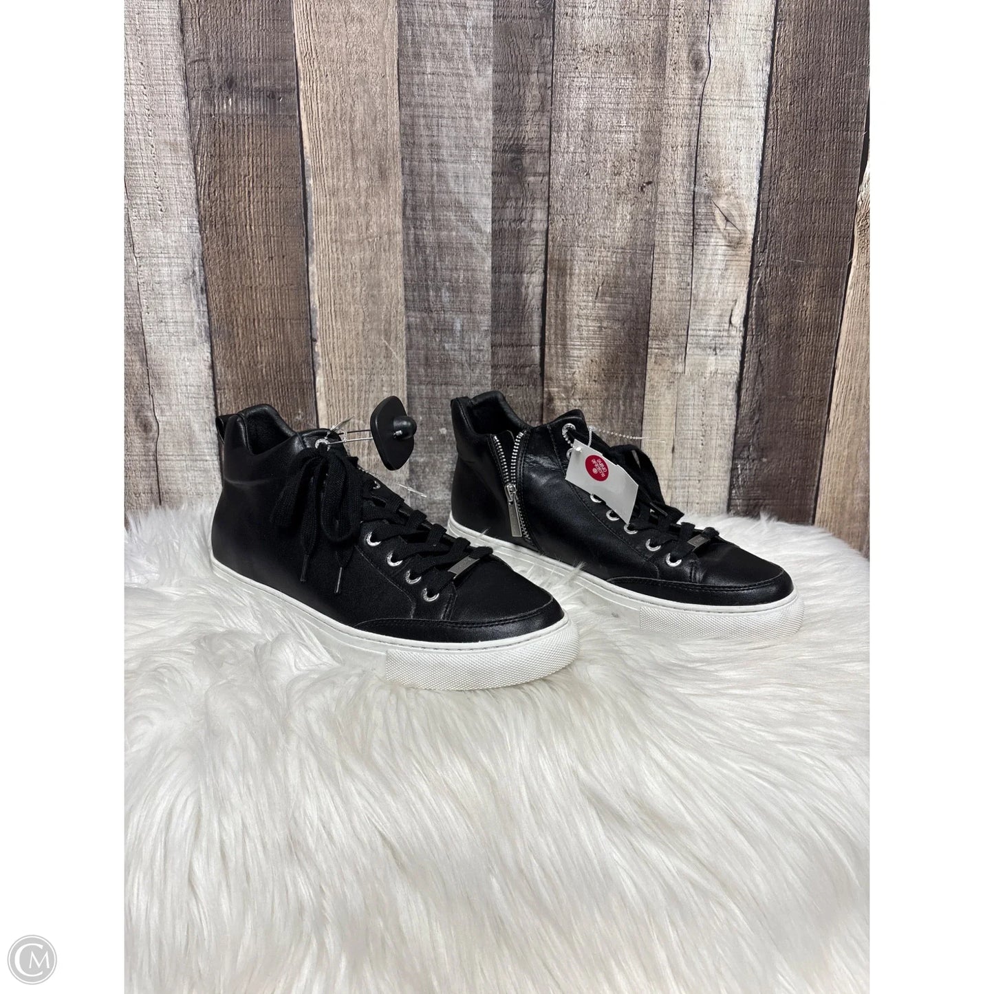 Shoes Sneakers By J Slides In Black, Size: 10