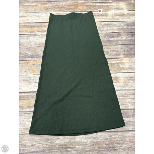 Skirt Maxi By American Eagle In Green, Size: S