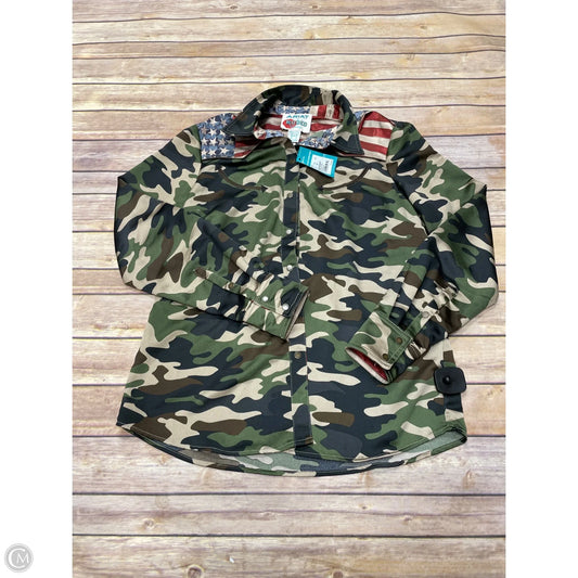 Top Long Sleeve By Ariat In Multi-colored, Size: M