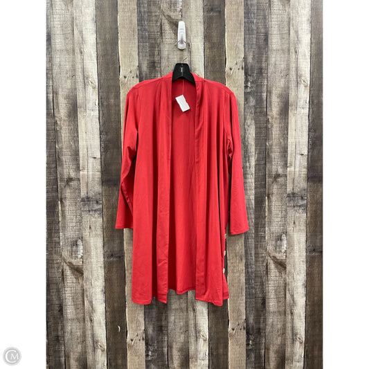 Cardigan By J. Jill In Red, Size: S
