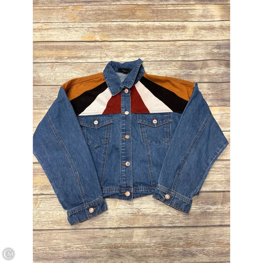 Jacket Denim By Forever 21 In Blue, Size: M