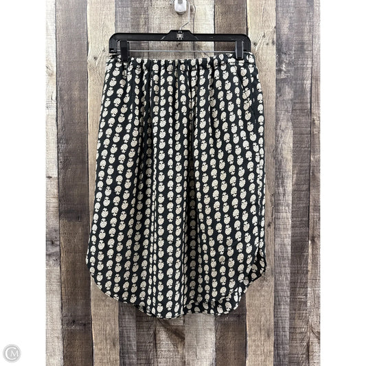 Skirt Midi By Madewell In Black, Size: M