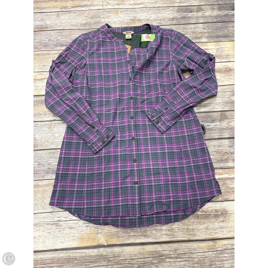 Top Long Sleeve By Duluth Trading In Purple, Size: M