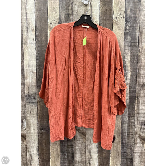 Cardigan By Maurices In Orange, Size: Xl
