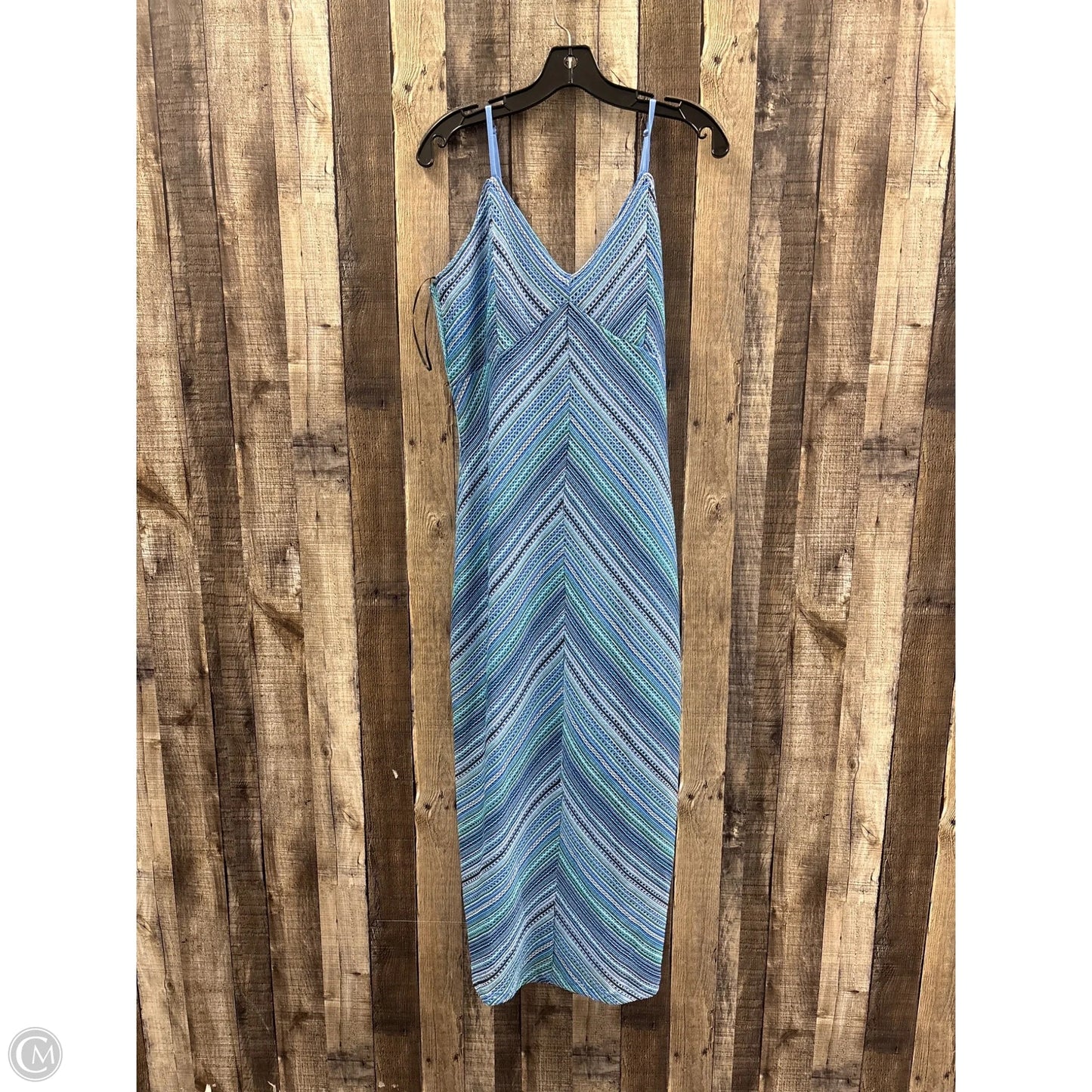 Dress Casual Maxi By Vero Moda In Blue, Size: L